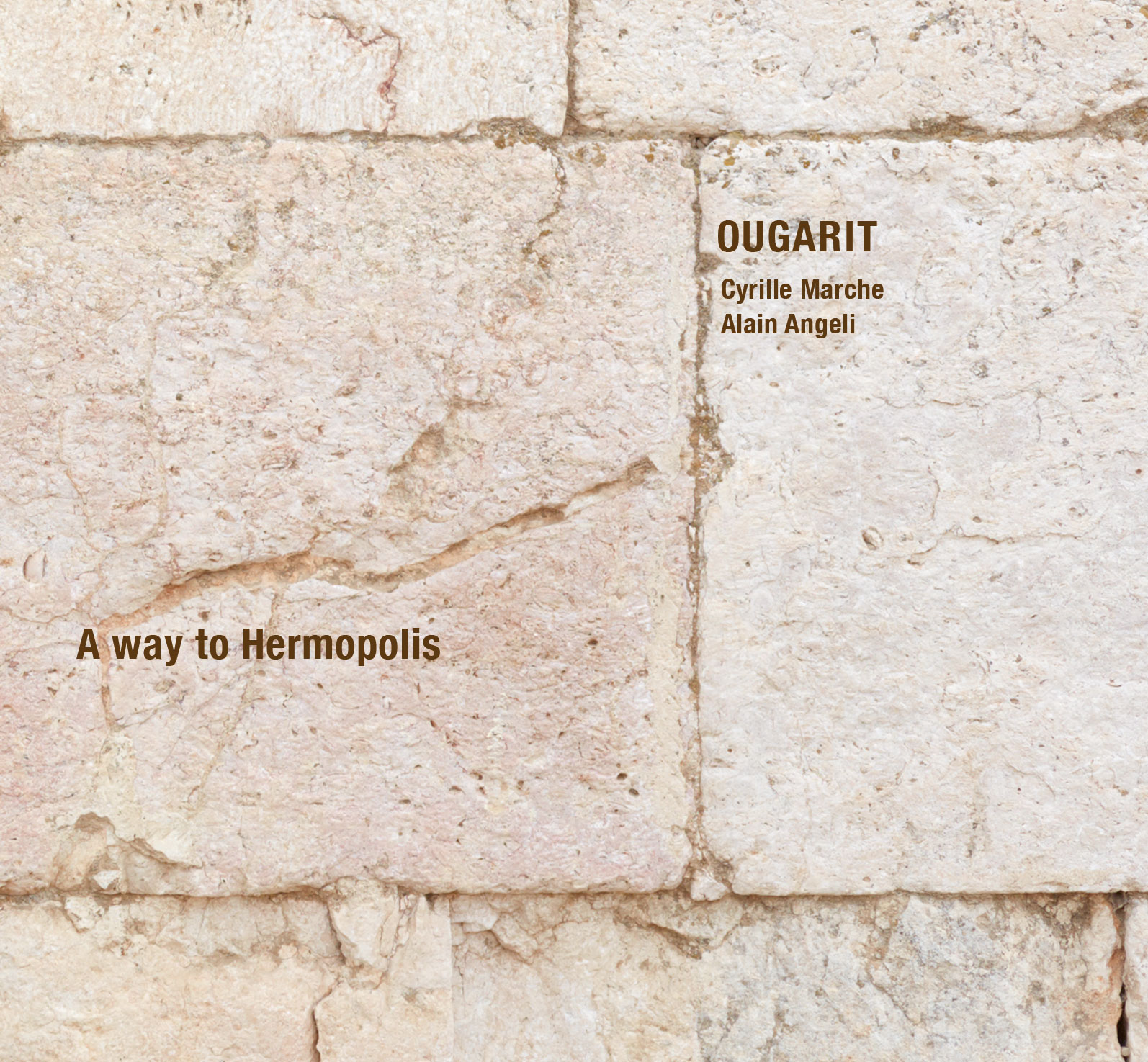 Pochette du disque Ougarit - A way to Hermopolis